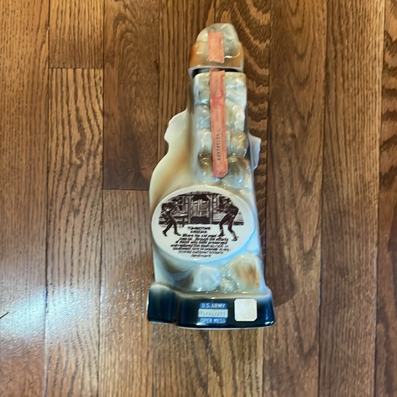 1970 Jim Beam Empty Decanter Tombstone, Arizona—The Town Too Tough to Die..1878 - Picture 2 of 4